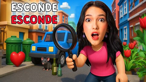 ESCONDE ESCONDE DE OBJETOS * QUEM SE SAIU MELHOR?