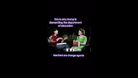 This is why Trump is destroying the department of education 💯. Part 1