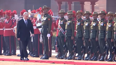 WATCH! Modi at ceremonial reception of Russian President Putin at Rashtrapati Bhavan