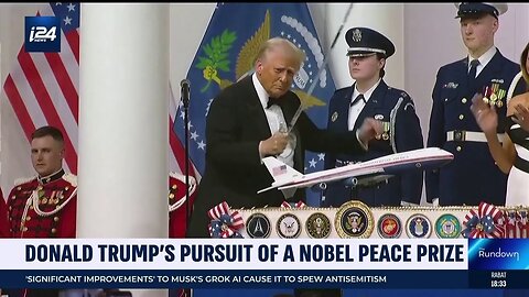 Donald Trump's pursuit of a Nobel peace prize