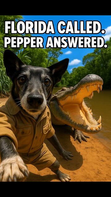 Florida called. Pepper answered ✨️ Tag someone who befriends danger before coffee