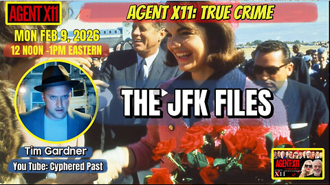 AGENT X11 EP: 418 TRUE CRIME | David Zublick