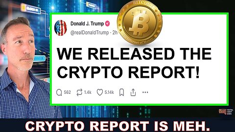 White House Crypto Report Is Just OK. J.P Morgan - Coinbase Partnership & Strong Economy?
