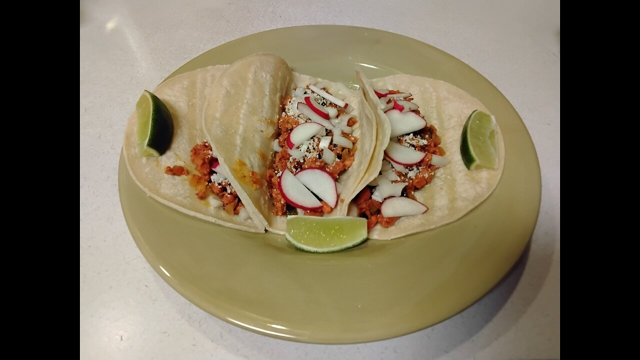 Chorizo Tacos
