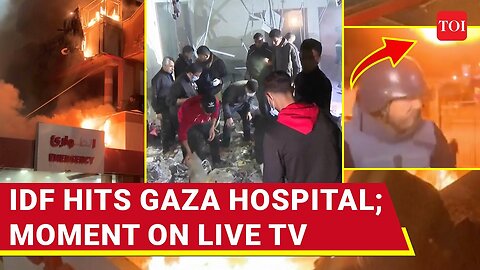 On LIVE TV, Israel BOMBS Gaza Hospital With Americans Inside _ This Happened Next