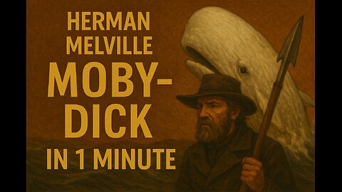 Moby-Dick in 1 Minute | Obsession, the Ocean, and the White Whale