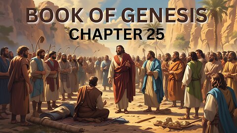 🔴 Genesis 25 – Abraham’s Final Days, Ishmael’s Descendants, and the Birth of Esau and Jacob