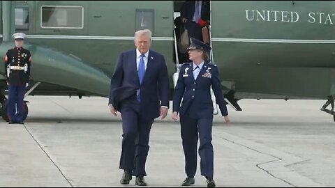 President Donald Trump departs the White House en route to Alabama