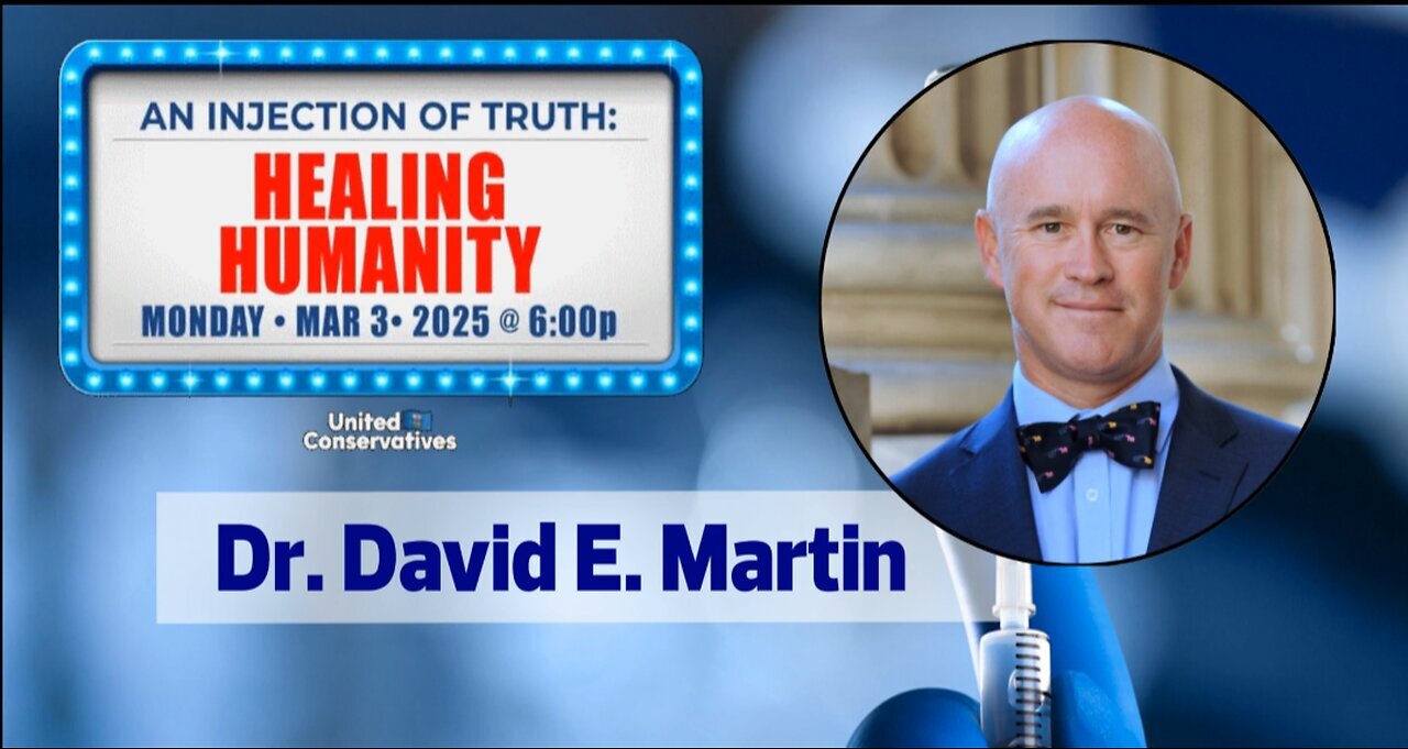 Dr. 'David Martin' 🏮LIVE🏮 'An Injection of Truth' 'David E. Martin' Speech
