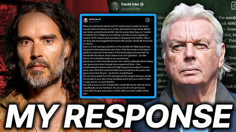 David Icke ATTACKED Me…Here’s My Response