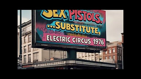 SEX PISTOLS..SUBSTITUTE..ELECTRIC CIRCUS 1976