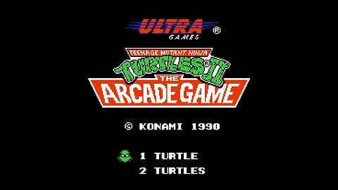 NES Longplay Teenage Mutant Ninja Turtles II The Arcade Game