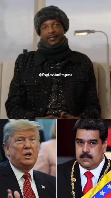 Charleston White questions why Venezuela gets pressure over drugs, while China doesn’t 🤔…