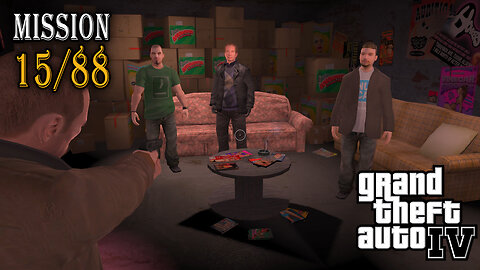 (15/88) GTA 4 - Mission #15 - Do You Have Protection?