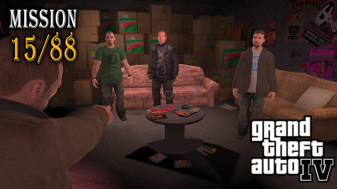(15/88) GTA 4 - Mission #15 - Do You Have Protection?