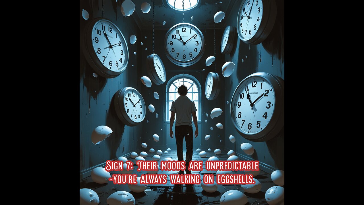 "Walking on Eggshells? Sign 7 of a Narcissist Will Give You Chills!"
