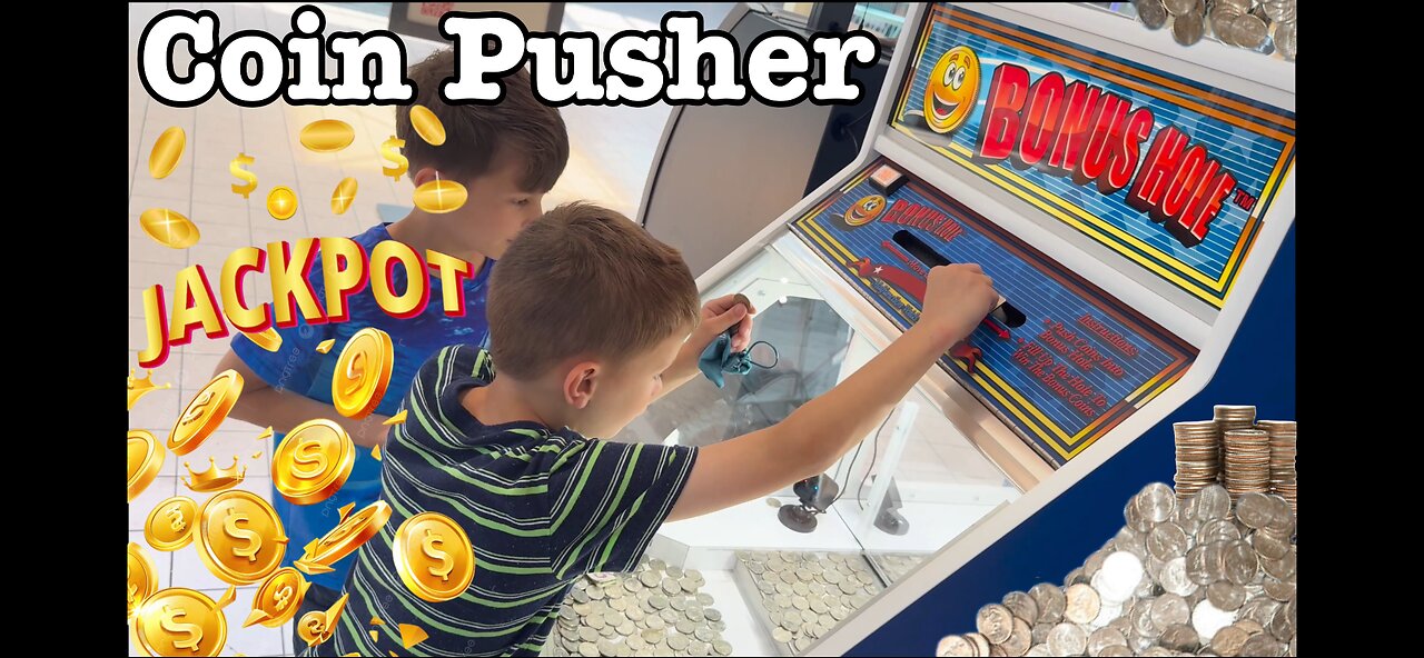 EP02: Bonus Hole - Coin Pusher Arcade Machine
