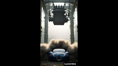 Lamborghini Crashed with Transformer