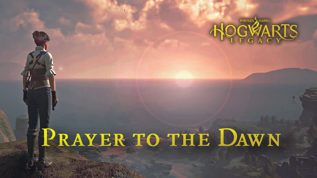 Prayer To The Dawn | Hogwarts Legacy 432Hz Ambient 🌿 The Waiting Witch