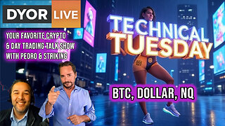 Day Trading Technical Analysis of BTC, $, NQ, Bonds and more!
