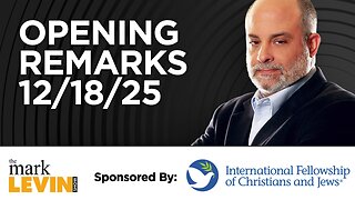 Mark's Opening Remarks - 12/18/25