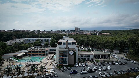 No Copyright | Aerial Views of Kiten – Palms Beach Hotel from Above