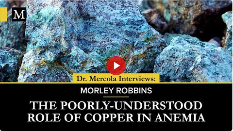 The Poorly-Understood Role of Copper in Anemia - Interview with Morley Robbins and Dr. Mercola