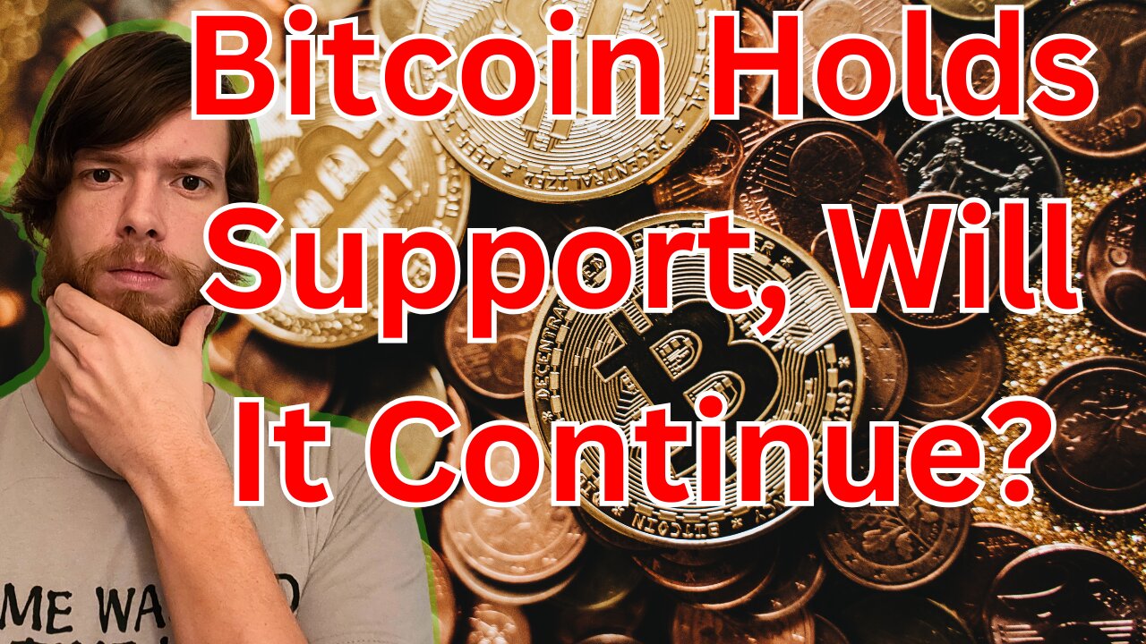 Bitcoin Holds Support, Will It Continue? #crypto #grt #xrp #algo #ankr #btc