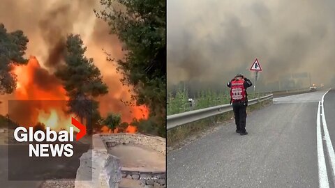 Israel wildfires: Massive blaze on outskirts of Jerusalem forces highway closure, evacuations