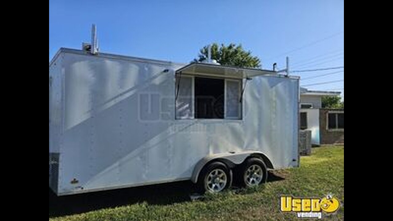 2017 8' x 18' Kitchen Food Concession Trailer with NSF Equipment for Sale in Florida!