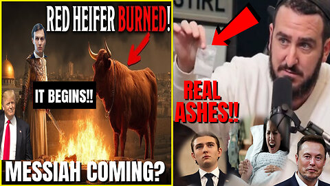 They Fooled Everybody RED HEIFER Sacrifice Was REAL! Using Ashes to Perform Miracles - Yanuka Rav Shlomo Yehuda #yanuka #israel #redheifer #thirdtemple #antichrist #messiah #jdvance #trump #rumbletakeover #rumblerant #gaming #antichrist #maga #america #ep