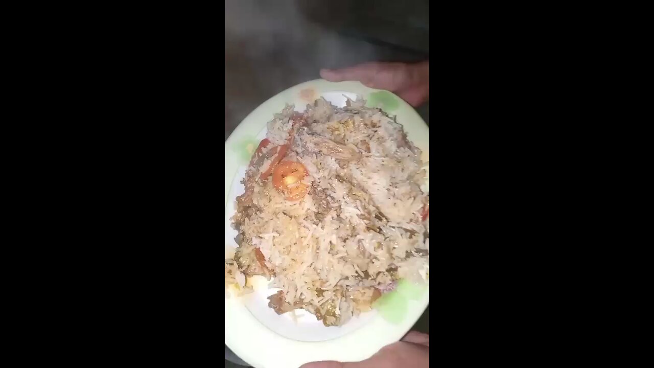 Hyderabadi chicken biryani