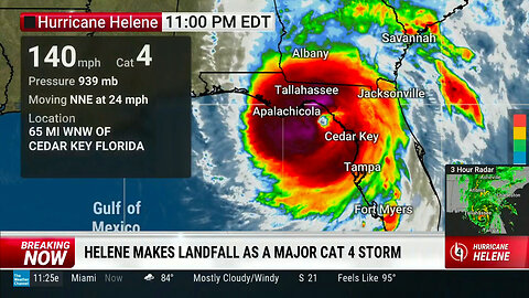2024 Hurricane Season 3 (News Coverage of Francine, Gordon, Helene, Isaac and Joyce)