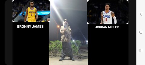 CLIPPERS VS LAKERS BRONNY JAMES IS SHOWIN HES POTENTIAL TOO WHERE WE CAN USE HIM 17 PT HEATER YEA💪🏾🔵
