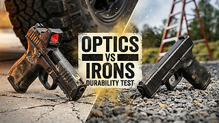 Iron Sights vs. Optics Durability Tests