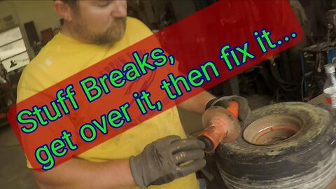 Kubota front wheel fix