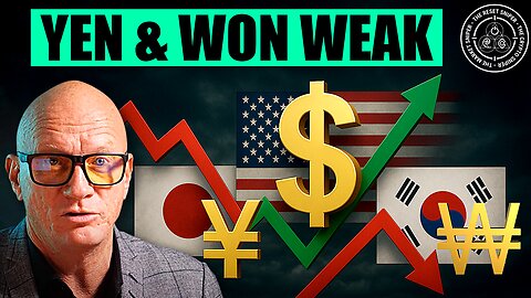 Dollar Strength, Korean Won & Yen weak, AU10Y Ozzie Debt Spike, Golds 3rd sell off before recovery