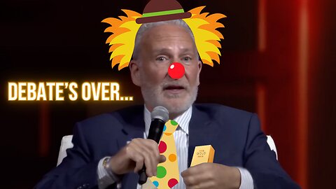 Peter Schiff Just Ended the Debate... (by accident)