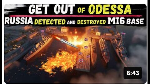 A BLOODY NIGHT in ODESSA: Russia wiped out MI6 Base, along with BRITAIN's ELITE Underwater Saboteurs