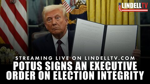 POTUS signs an executive order on election integrity