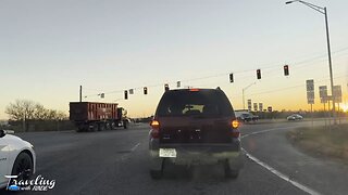 LATE NIGHT DRIVE FROM PERU, INDIANA TO INDIANAPOLIS, INDIANA | PEACEFUL INDIANA HIGHWAY RIDE