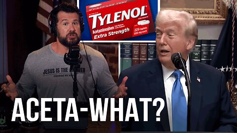 Trump Trusts Science on Tylenol-Autism, Left Goes FULL R*TARD 