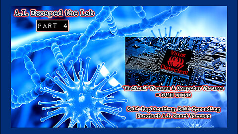 Optogenetics & Smart Viruses (PT4) Quantum Computer, Quantum Dots, Genetic Marker & Mark of Beast