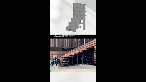 Genius space saver design