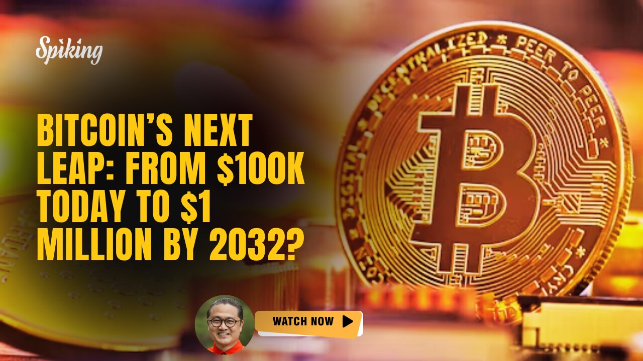 Bitcoin’s Next Leap: From $100K Today to $1 Million by 2032? 🚀