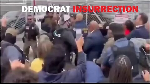 Dems STORM ICE facility in VIOLENT INSURRECTION!!!