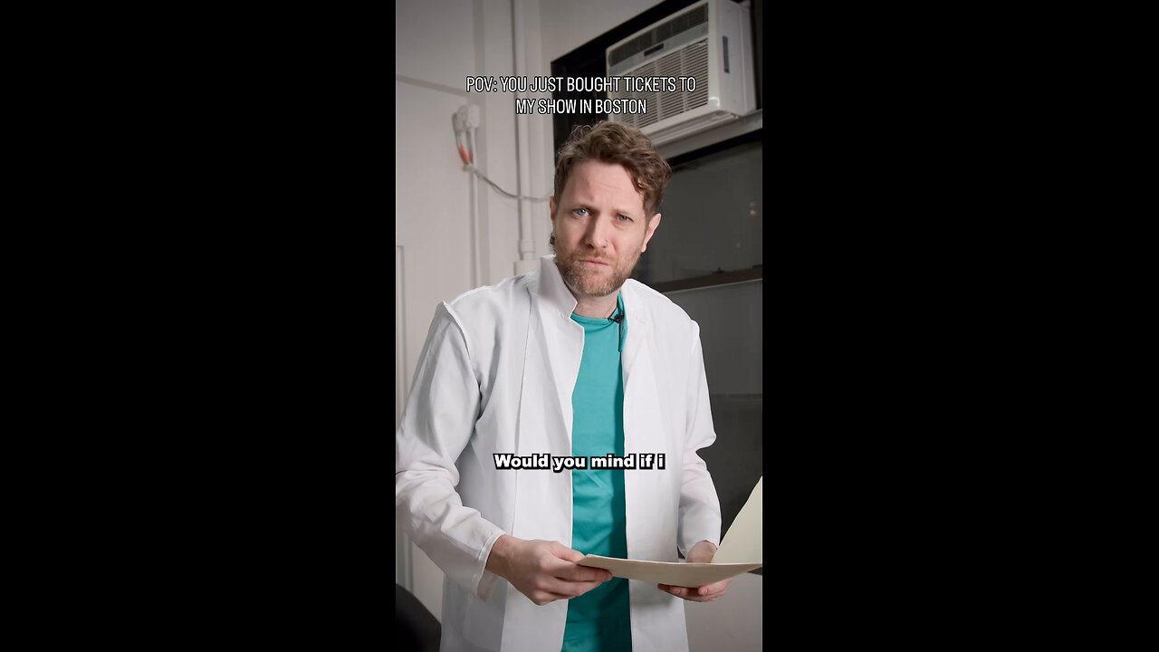 You Just Bought Tickets to My Show in Boston