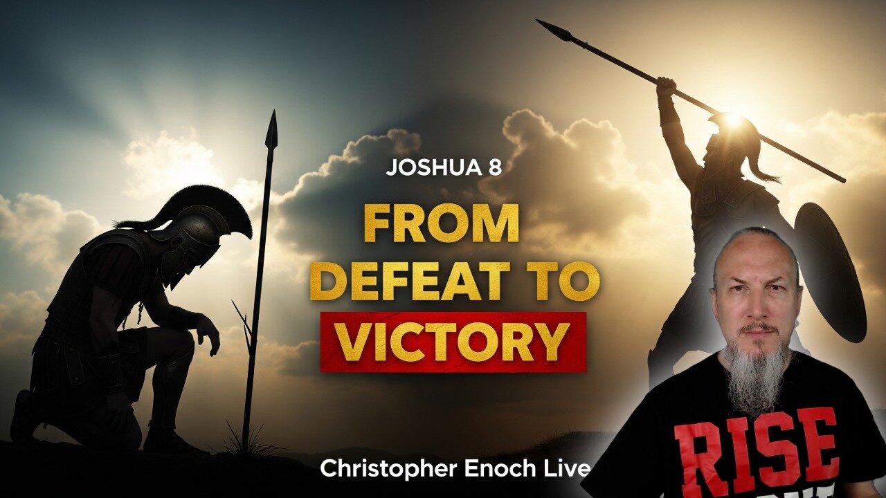 From Total Defeat to Comeback Victory: God's Blueprint in Joshua 8 | Christopher Enoch Live