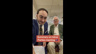Summary on minor parties meeting 🇦🇺 #STRAYA