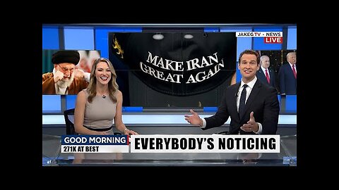 POV: You Try Watching Iran News But Noticing Is Antiseptic | JAKEGTV